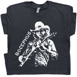 Bocephus Outlaw Country Music 80s Shirt Southern Rock Concert Band Graphic Tee
